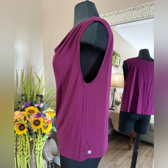 Fabletics • Adeline Cowl Neck Tencel Tee - Picture 9 of 12